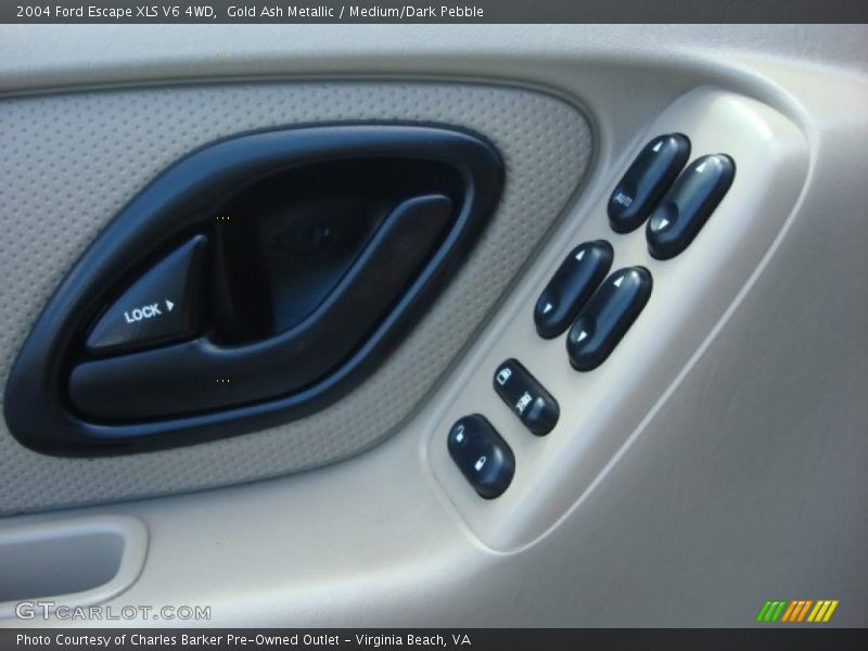 Gold Ash Metallic / Medium/Dark Pebble 2004 Ford Escape XLS V6 4WD