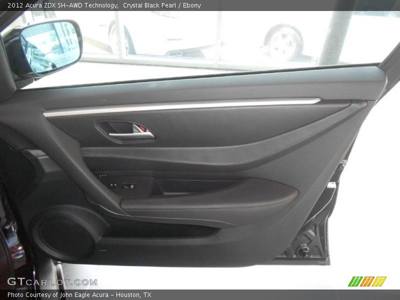 Crystal Black Pearl / Ebony 2012 Acura ZDX SH-AWD Technology