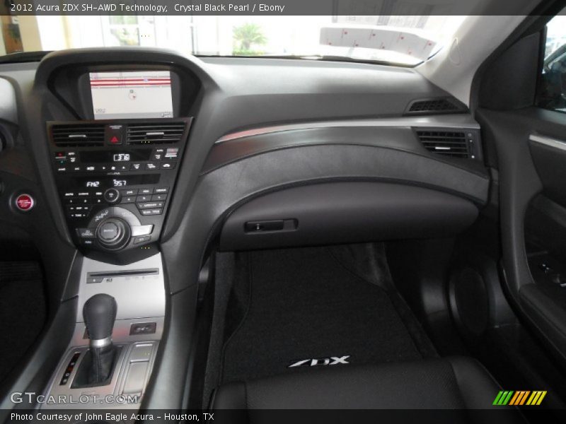 Crystal Black Pearl / Ebony 2012 Acura ZDX SH-AWD Technology