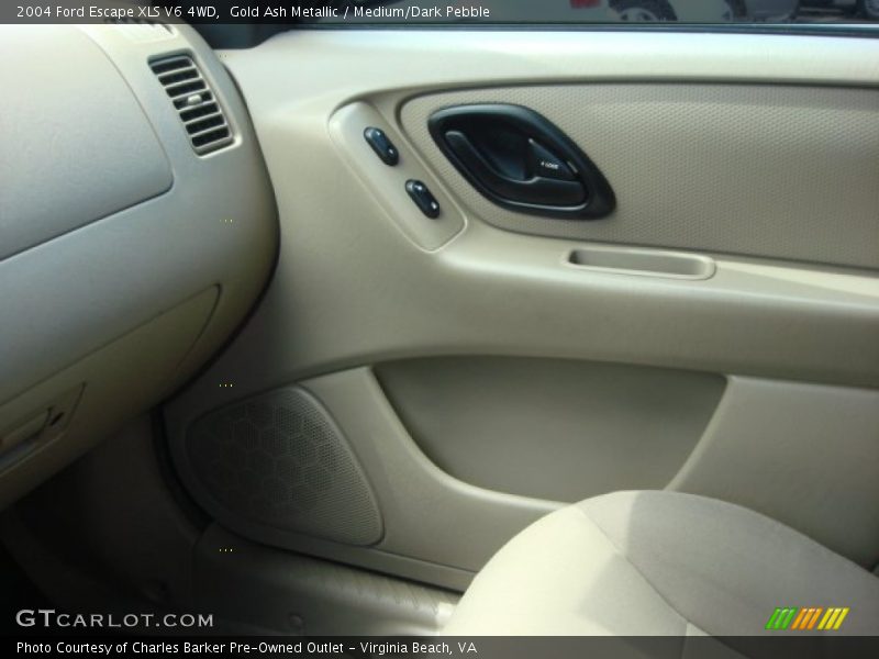Gold Ash Metallic / Medium/Dark Pebble 2004 Ford Escape XLS V6 4WD