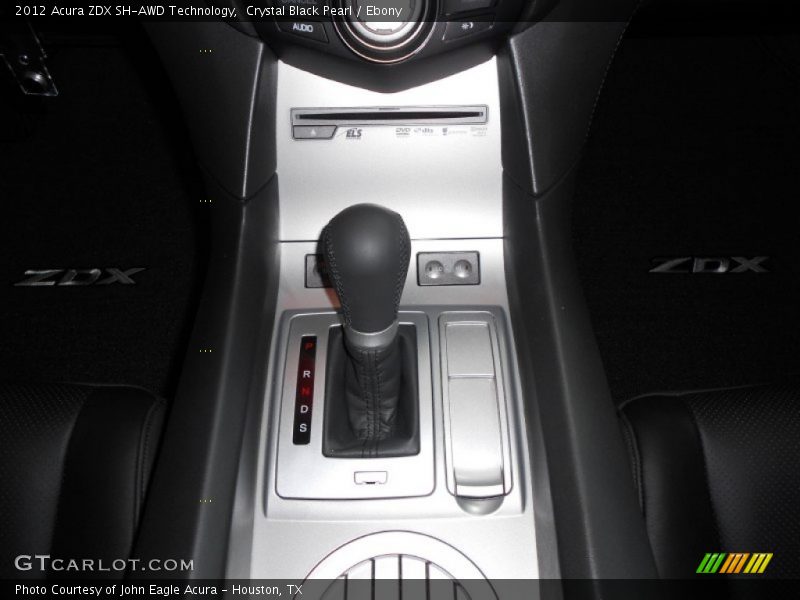  2012 ZDX SH-AWD Technology 6 Speed Sequential SportShift Automatic Shifter