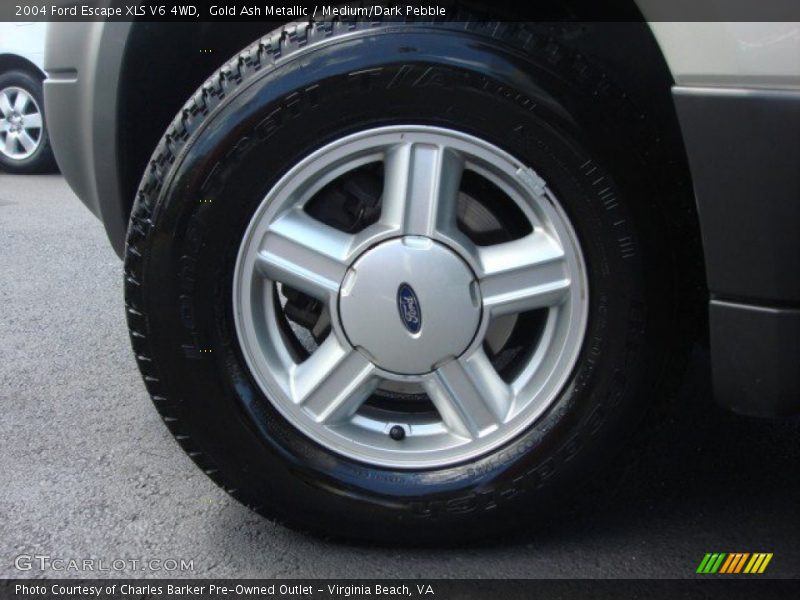 Gold Ash Metallic / Medium/Dark Pebble 2004 Ford Escape XLS V6 4WD