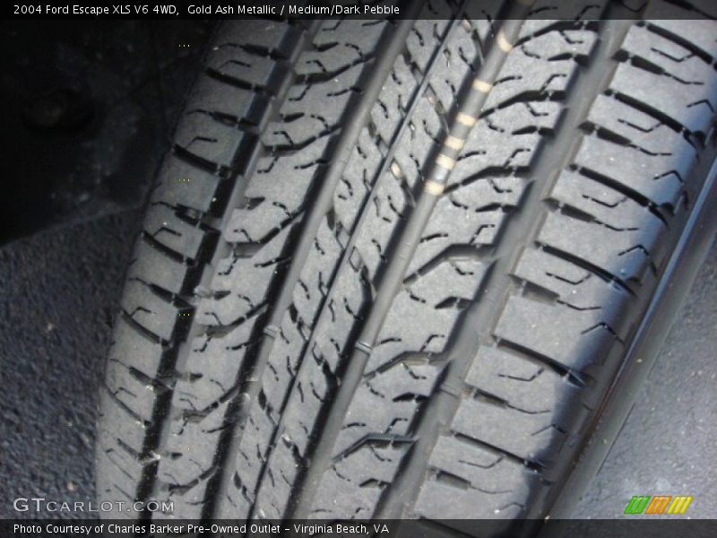 Gold Ash Metallic / Medium/Dark Pebble 2004 Ford Escape XLS V6 4WD