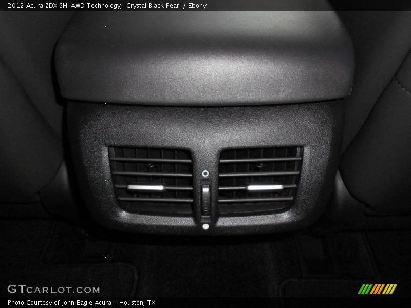 Crystal Black Pearl / Ebony 2012 Acura ZDX SH-AWD Technology