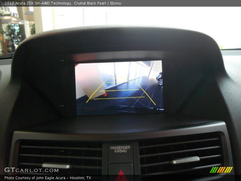 Crystal Black Pearl / Ebony 2012 Acura ZDX SH-AWD Technology
