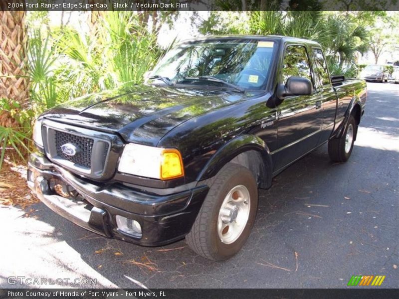 Black / Medium Dark Flint 2004 Ford Ranger Edge SuperCab