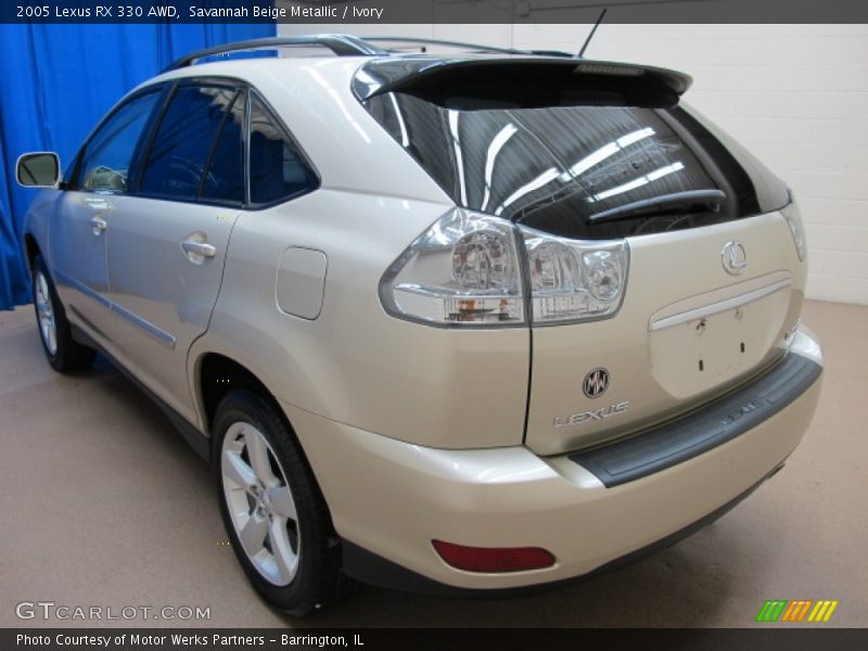 Savannah Beige Metallic / Ivory 2005 Lexus RX 330 AWD