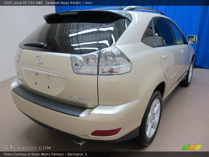 Savannah Beige Metallic / Ivory 2005 Lexus RX 330 AWD