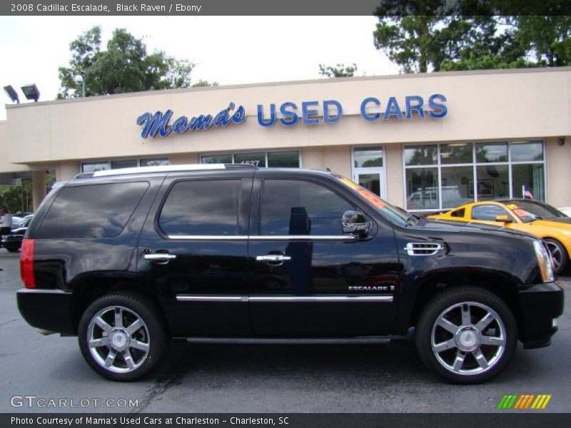 Black Raven / Ebony 2008 Cadillac Escalade