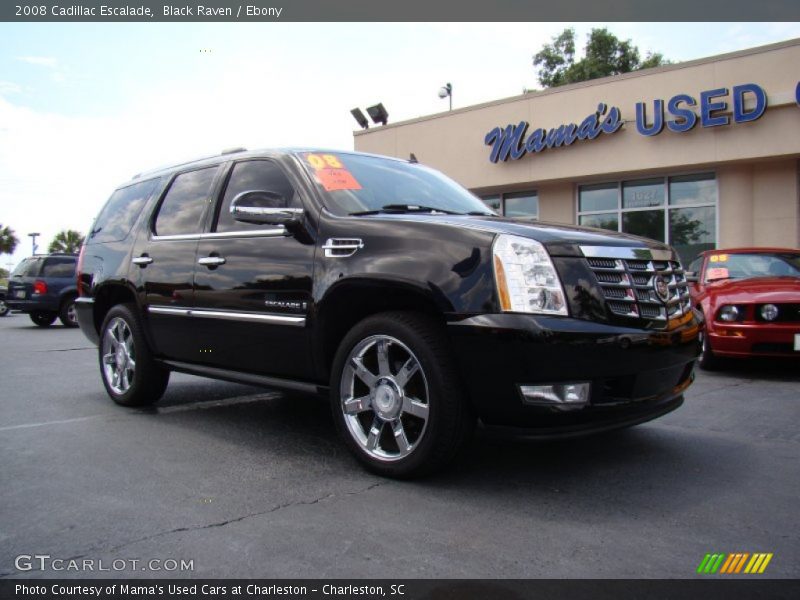 Black Raven / Ebony 2008 Cadillac Escalade