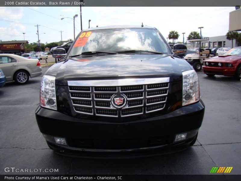 Black Raven / Ebony 2008 Cadillac Escalade