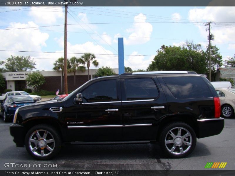 Black Raven / Ebony 2008 Cadillac Escalade