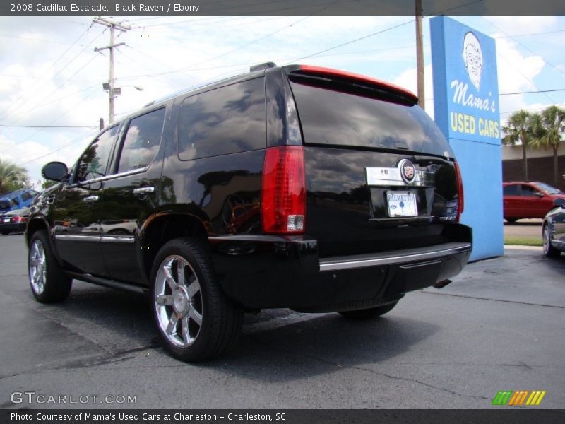 Black Raven / Ebony 2008 Cadillac Escalade