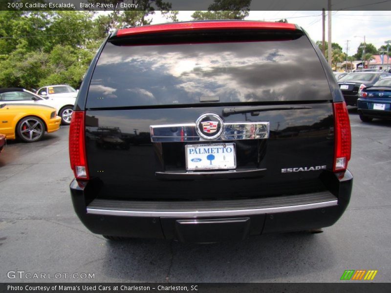 Black Raven / Ebony 2008 Cadillac Escalade