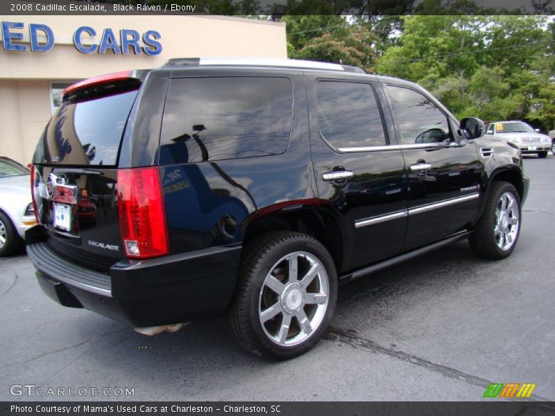 Black Raven / Ebony 2008 Cadillac Escalade