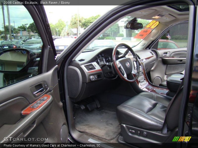 Black Raven / Ebony 2008 Cadillac Escalade