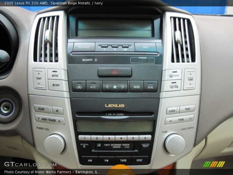 Savannah Beige Metallic / Ivory 2005 Lexus RX 330 AWD