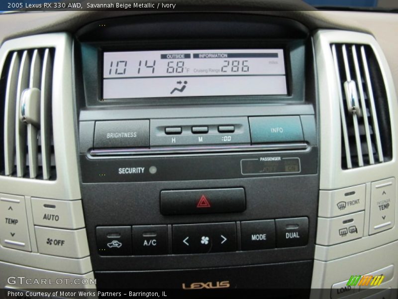 Savannah Beige Metallic / Ivory 2005 Lexus RX 330 AWD