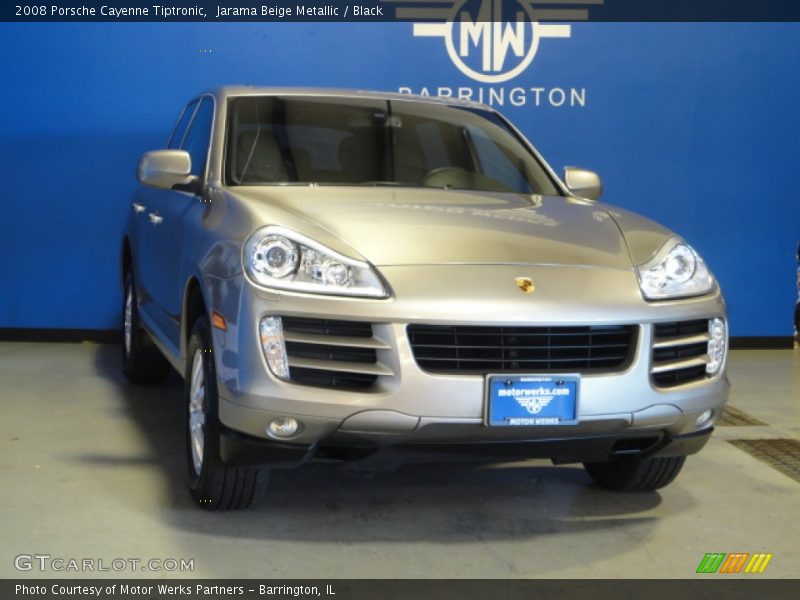 Jarama Beige Metallic / Black 2008 Porsche Cayenne Tiptronic