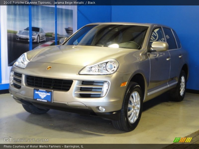 Jarama Beige Metallic / Black 2008 Porsche Cayenne Tiptronic