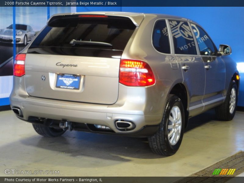 Jarama Beige Metallic / Black 2008 Porsche Cayenne Tiptronic