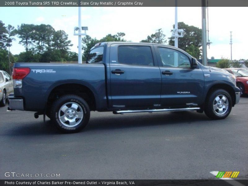 Slate Gray Metallic / Graphite Gray 2008 Toyota Tundra SR5 TRD CrewMax