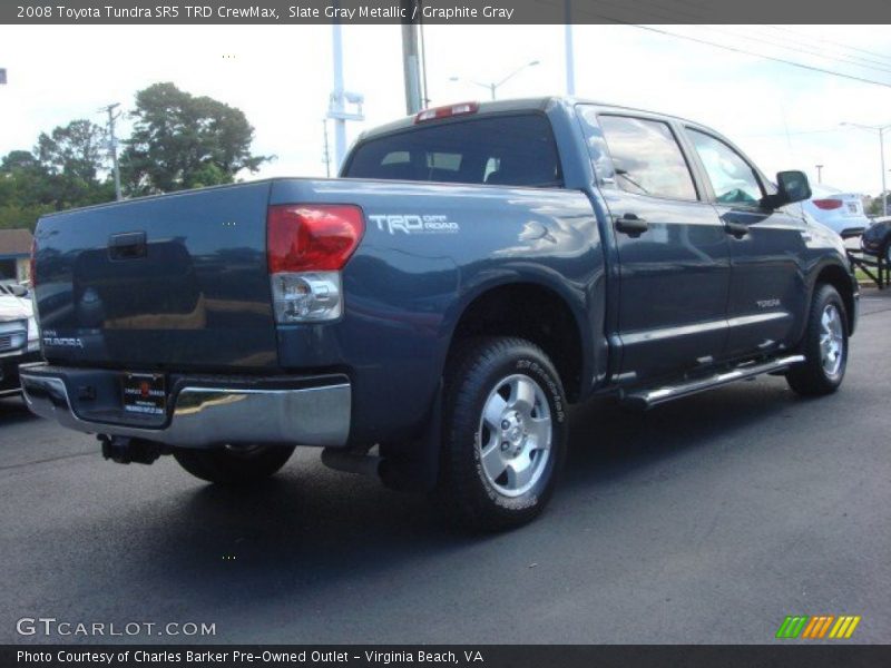 Slate Gray Metallic / Graphite Gray 2008 Toyota Tundra SR5 TRD CrewMax