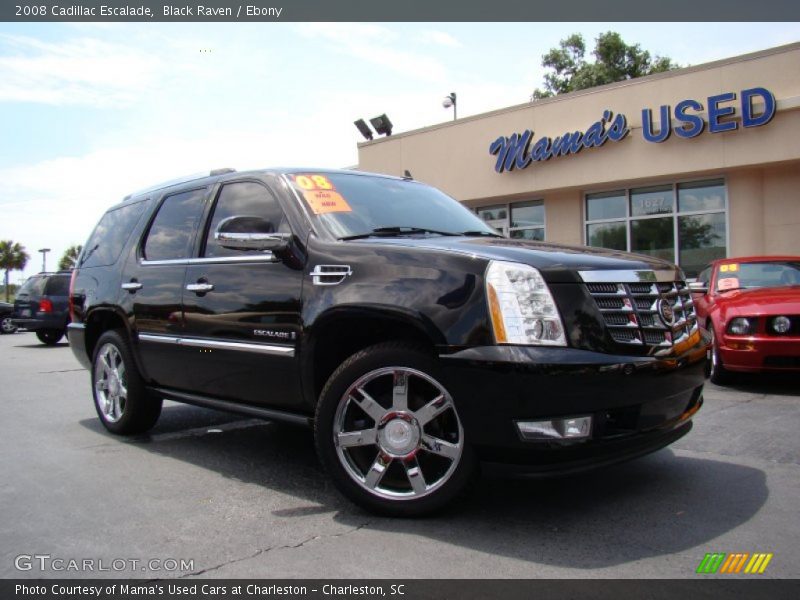 Black Raven / Ebony 2008 Cadillac Escalade
