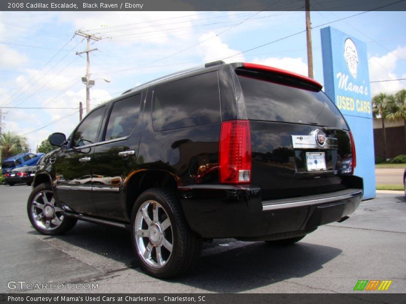 Black Raven / Ebony 2008 Cadillac Escalade