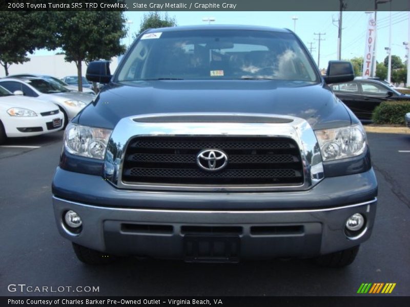 Slate Gray Metallic / Graphite Gray 2008 Toyota Tundra SR5 TRD CrewMax