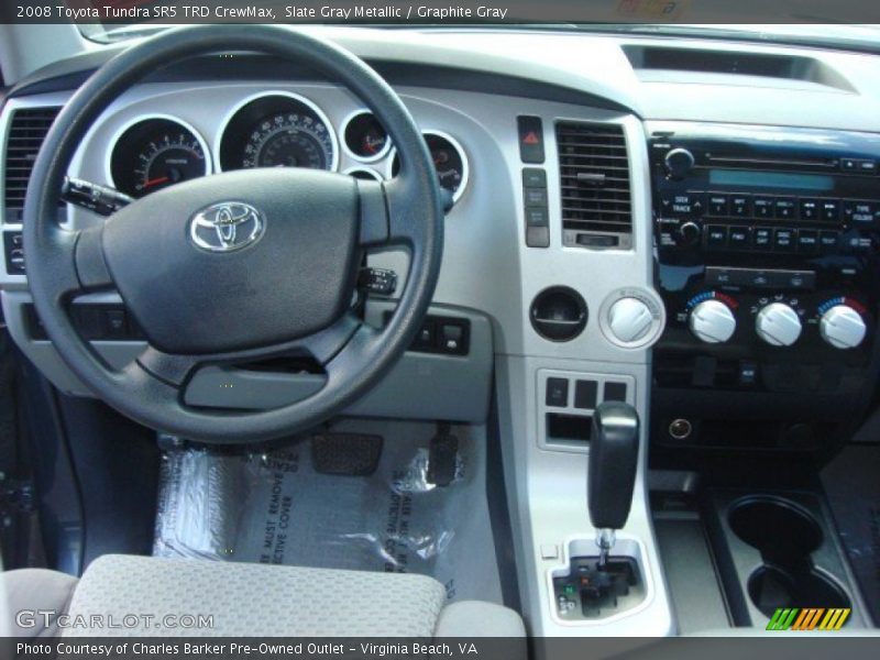Slate Gray Metallic / Graphite Gray 2008 Toyota Tundra SR5 TRD CrewMax
