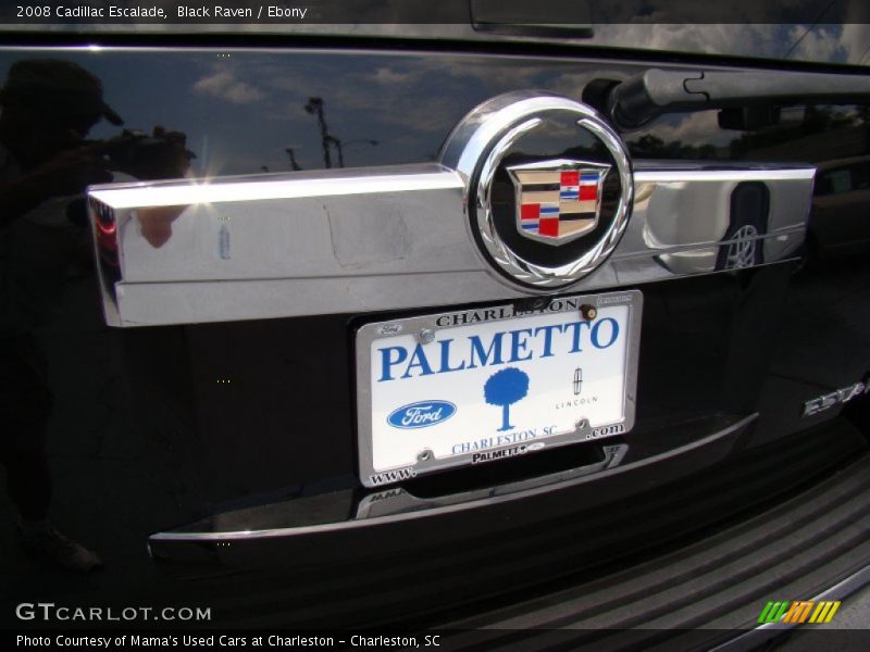 Black Raven / Ebony 2008 Cadillac Escalade