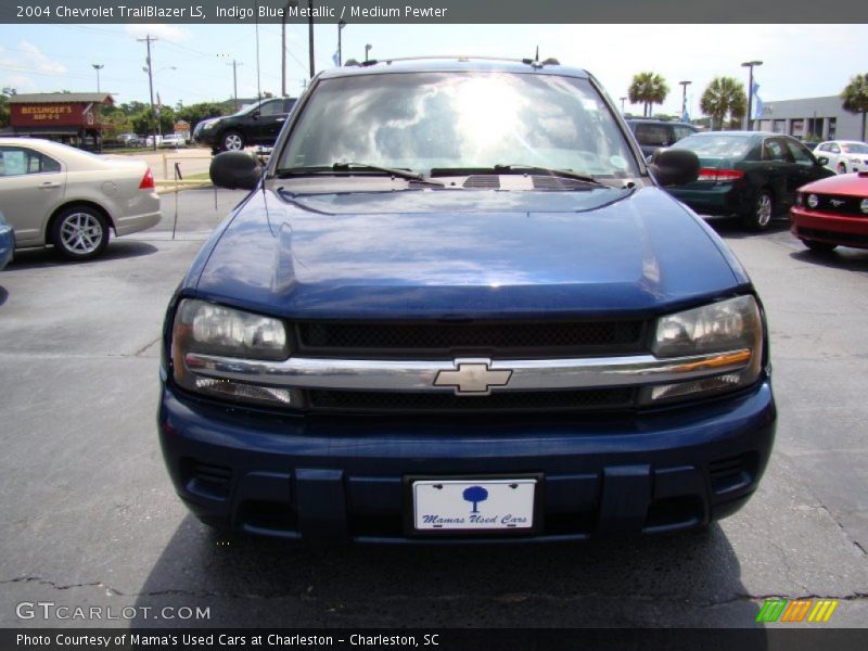 Indigo Blue Metallic / Medium Pewter 2004 Chevrolet TrailBlazer LS