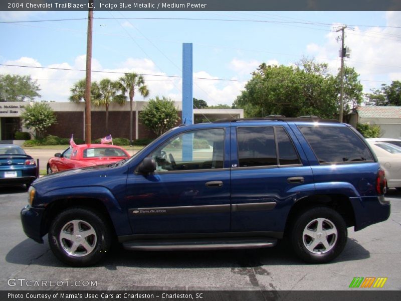 Indigo Blue Metallic / Medium Pewter 2004 Chevrolet TrailBlazer LS