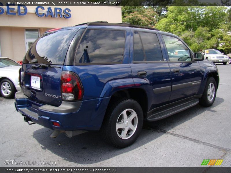 Indigo Blue Metallic / Medium Pewter 2004 Chevrolet TrailBlazer LS
