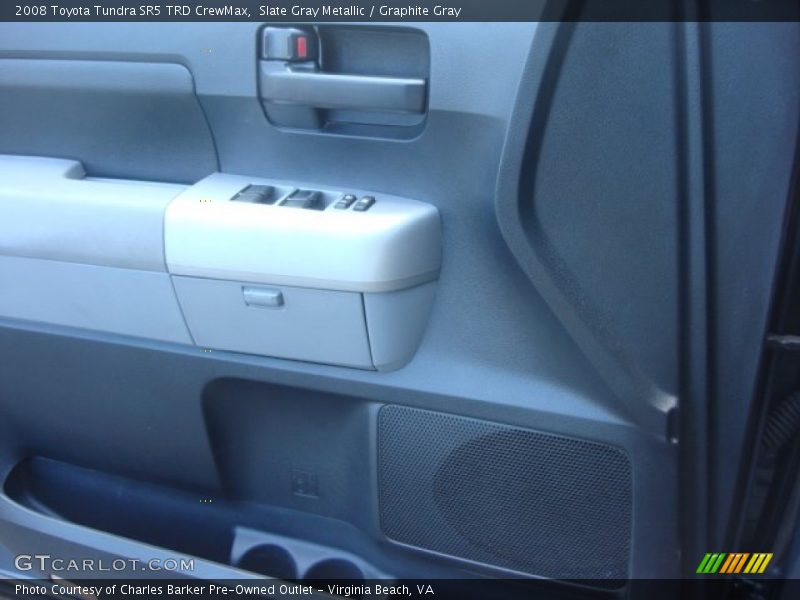 Slate Gray Metallic / Graphite Gray 2008 Toyota Tundra SR5 TRD CrewMax