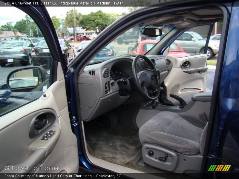 Indigo Blue Metallic / Medium Pewter 2004 Chevrolet TrailBlazer LS