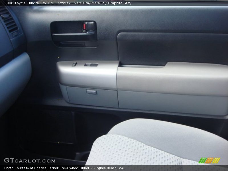 Slate Gray Metallic / Graphite Gray 2008 Toyota Tundra SR5 TRD CrewMax