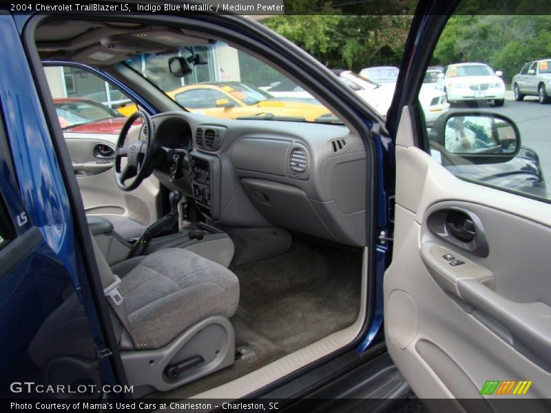 Indigo Blue Metallic / Medium Pewter 2004 Chevrolet TrailBlazer LS