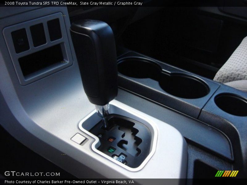 Slate Gray Metallic / Graphite Gray 2008 Toyota Tundra SR5 TRD CrewMax