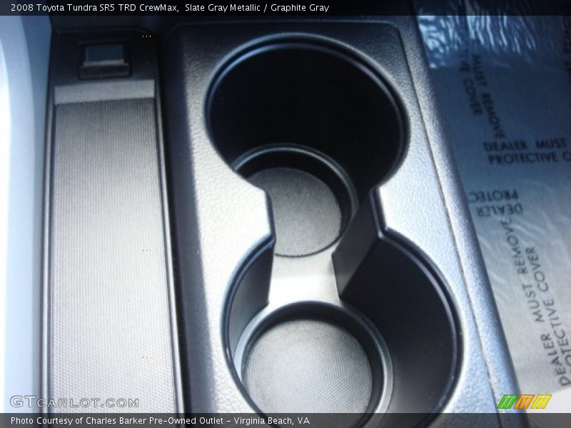 Slate Gray Metallic / Graphite Gray 2008 Toyota Tundra SR5 TRD CrewMax
