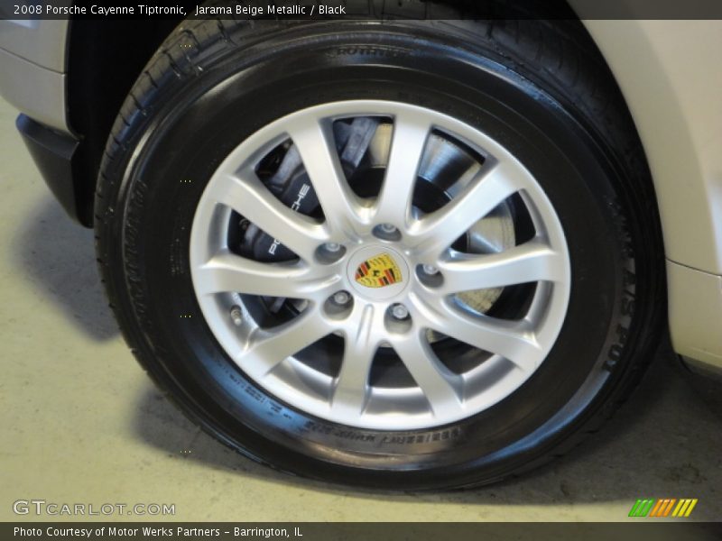 Jarama Beige Metallic / Black 2008 Porsche Cayenne Tiptronic