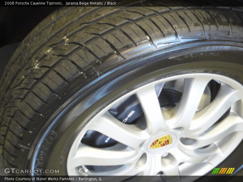 Jarama Beige Metallic / Black 2008 Porsche Cayenne Tiptronic