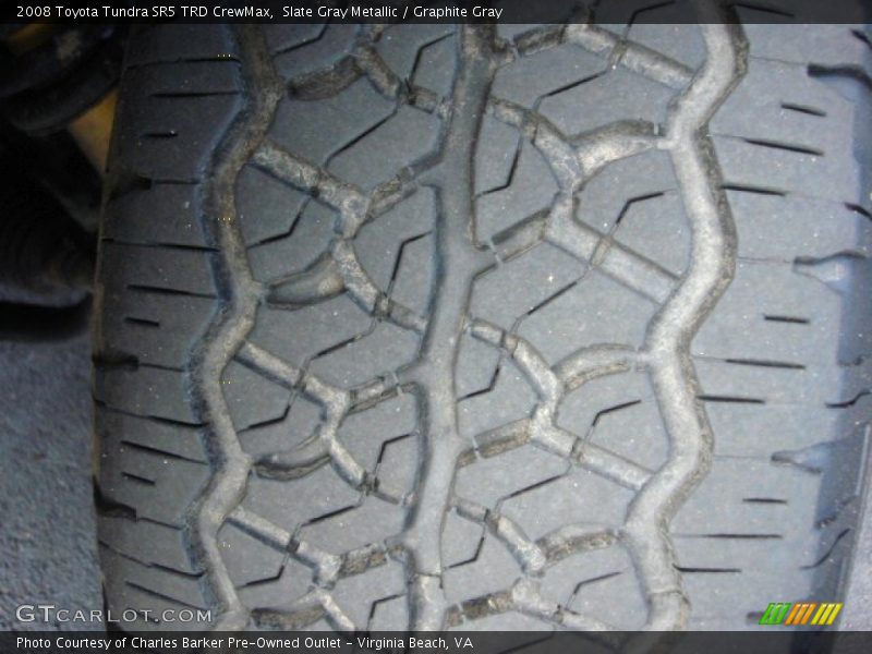 Slate Gray Metallic / Graphite Gray 2008 Toyota Tundra SR5 TRD CrewMax