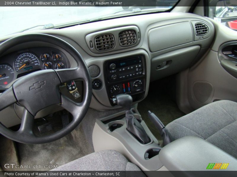 Indigo Blue Metallic / Medium Pewter 2004 Chevrolet TrailBlazer LS