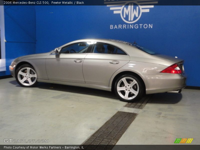 Pewter Metallic / Black 2006 Mercedes-Benz CLS 500