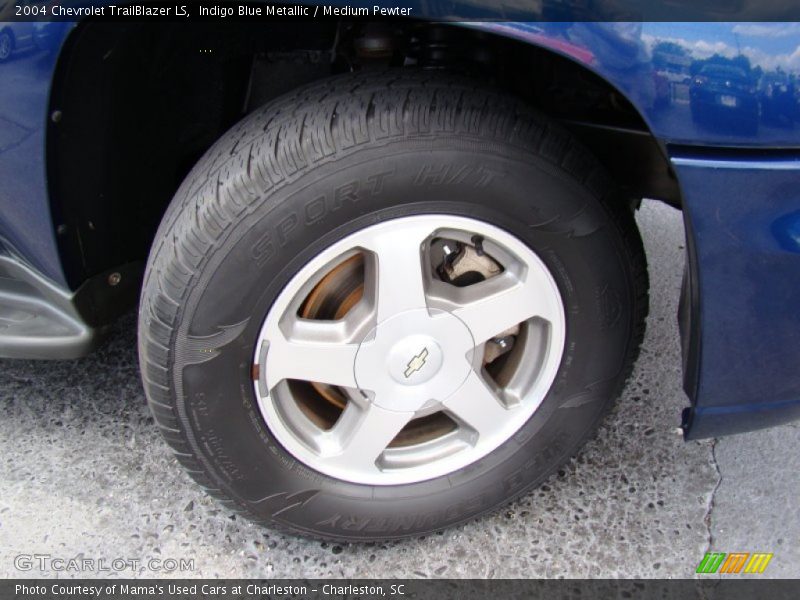 Indigo Blue Metallic / Medium Pewter 2004 Chevrolet TrailBlazer LS