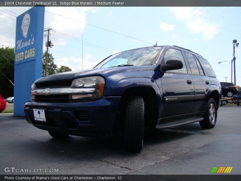Indigo Blue Metallic / Medium Pewter 2004 Chevrolet TrailBlazer LS