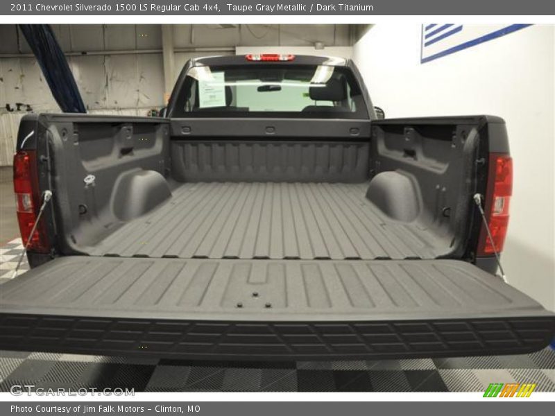 Taupe Gray Metallic / Dark Titanium 2011 Chevrolet Silverado 1500 LS Regular Cab 4x4