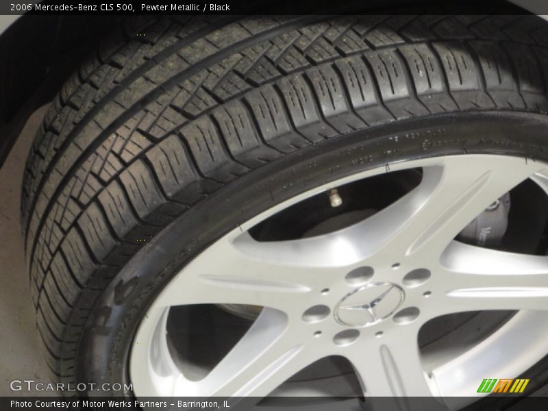 Pewter Metallic / Black 2006 Mercedes-Benz CLS 500